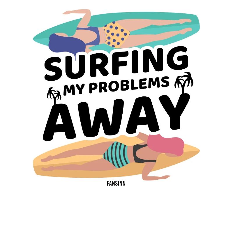 Mutter Surfbrett Freundin Schwester