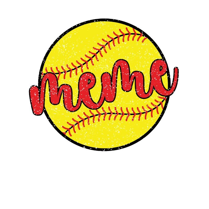 Meme Oma Eines Softballspieler Softball Meme