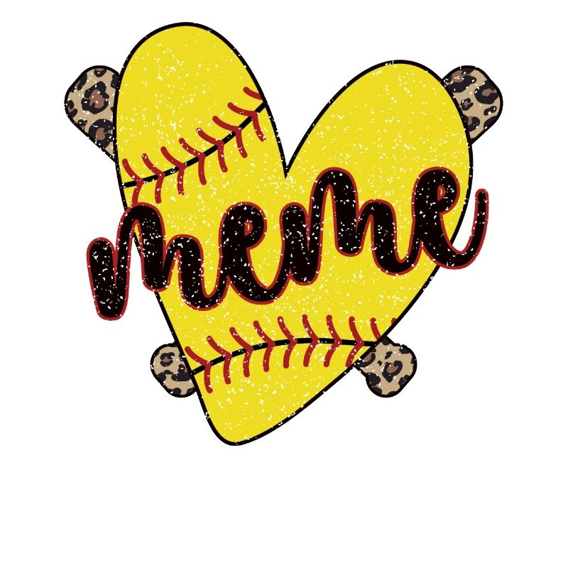 Meme Oma Eines Softballspieler Softball Meme