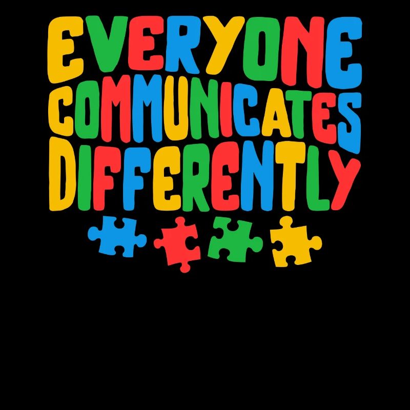 Everyone Communicates Differently Shirt, Puzzle