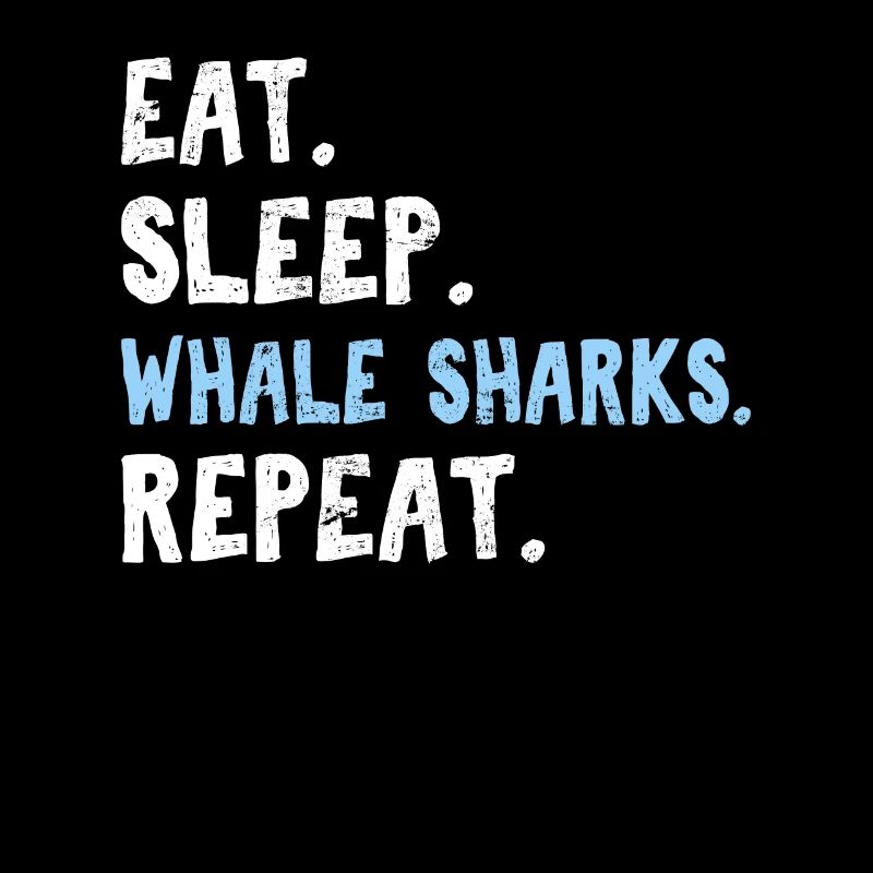 Manger Dormir Whale Sharks Répéter Mignon Baleine Requin Lov