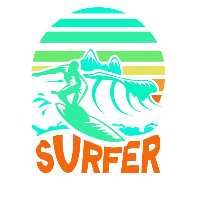 Surfer Surf planche à voile Surf