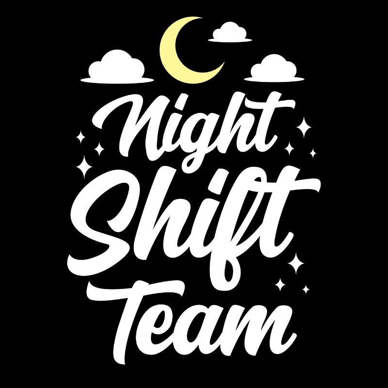 Night Shift Team Work Night Shift Colleague