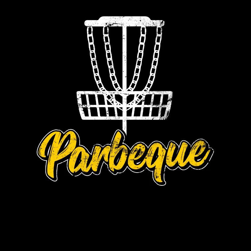 Parbeque Disc Golf Player Drôle De Frisbee Golf Disc