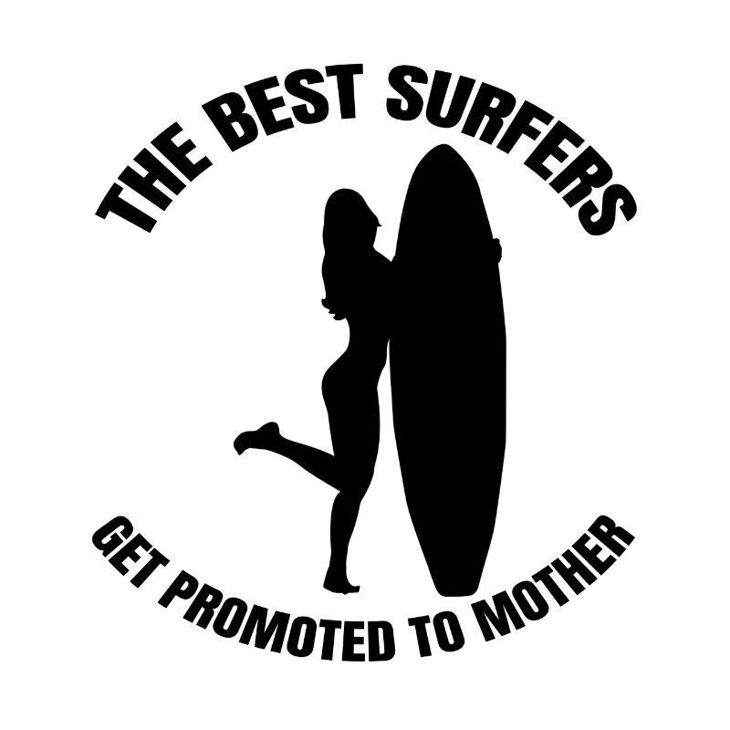 Surfer Mère Planche de surf Maman Surfsurf