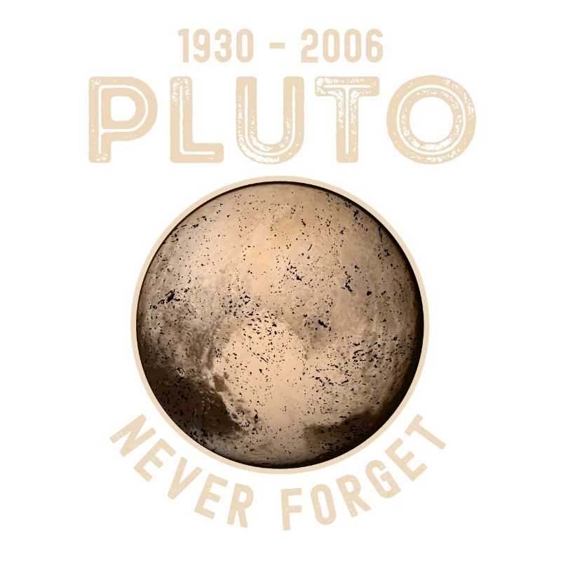 Pluto 1930-2006 never forget