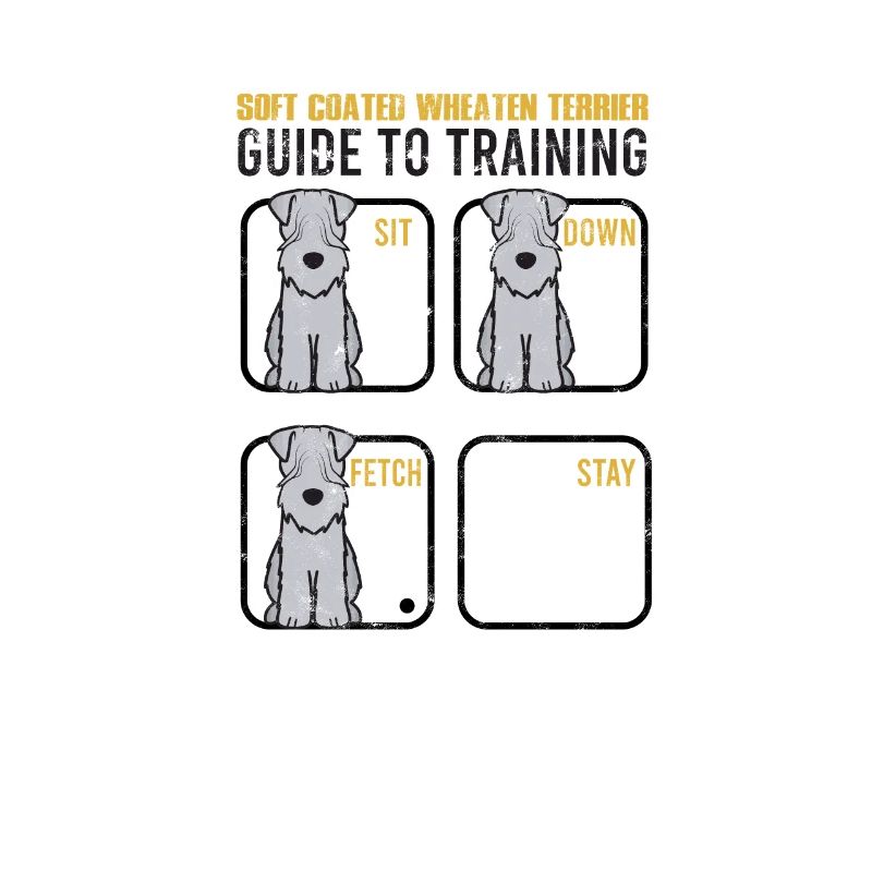 Soft Coated Wheaten Terrier Guide to training Sit