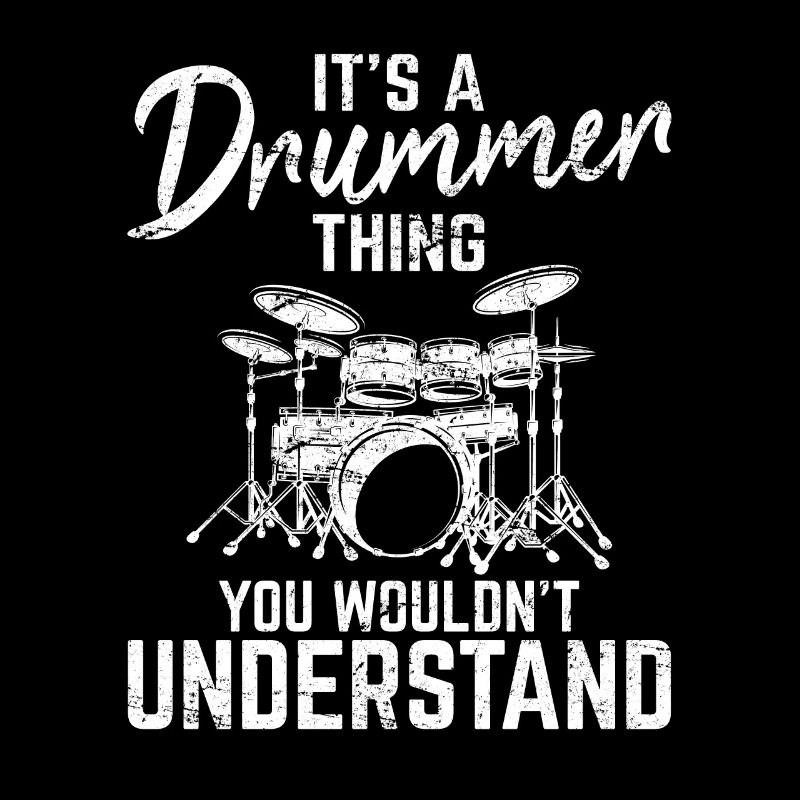 C’est un truc de batteur Drôle De batteur De percussions