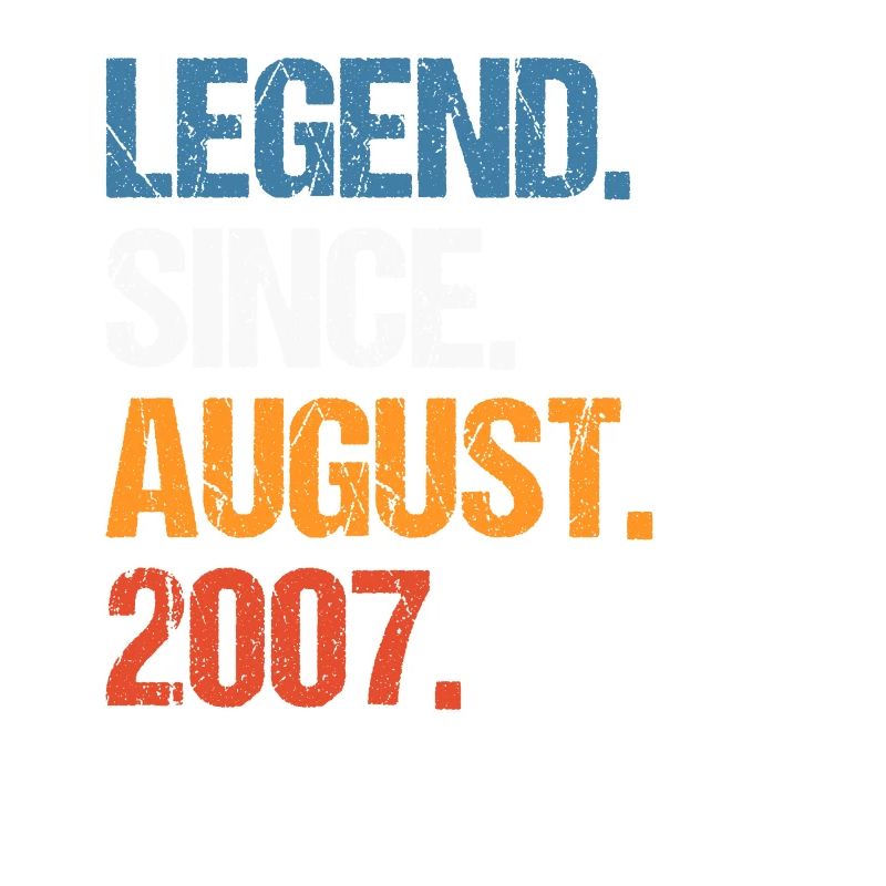 Legend Since August 2007 Geburtstag