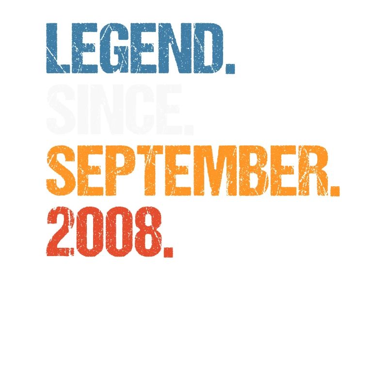 Legend Since September 2008 Geburtstag