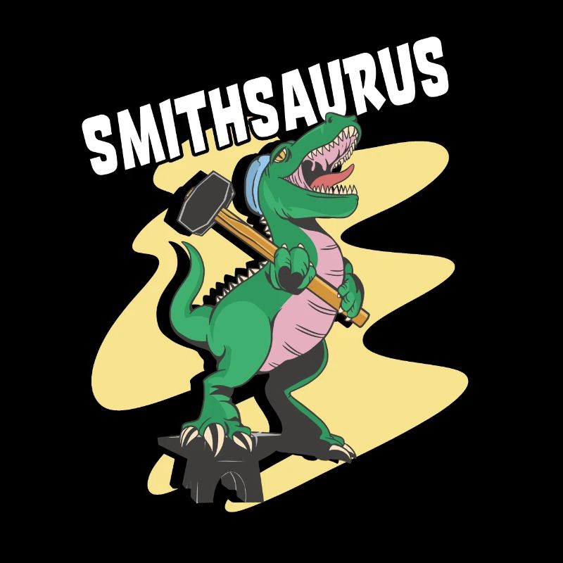 Blacksmith Dinosaur Blacksmithing saurus rex