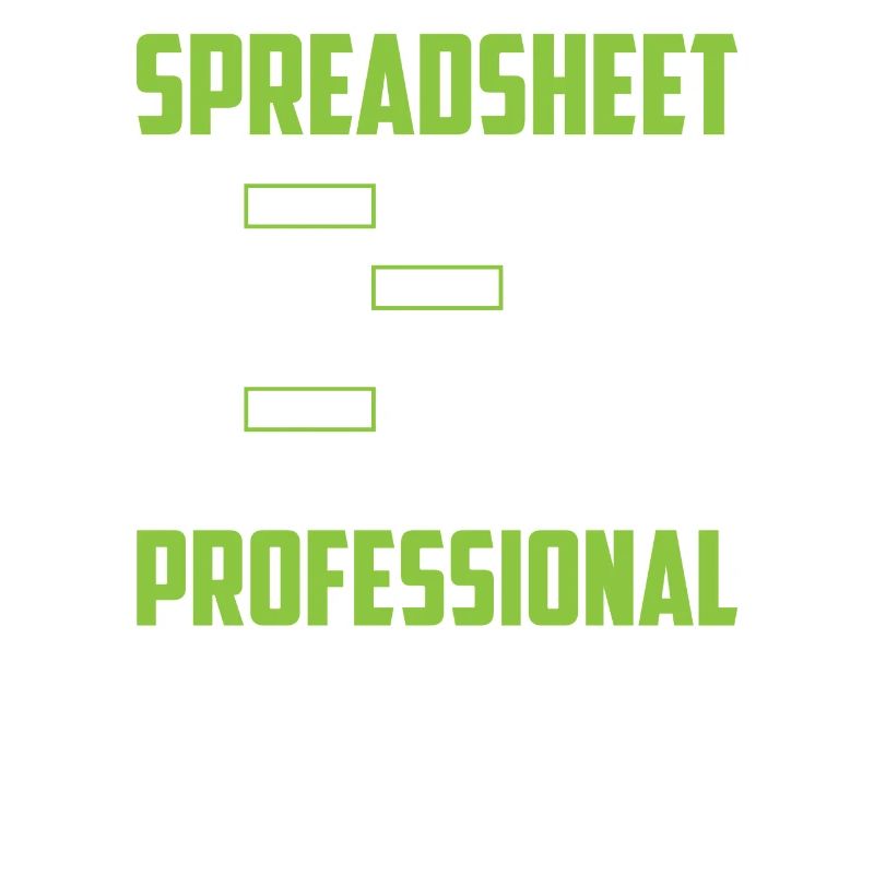 Table de travail professionnelle Spreadsheet Comptable