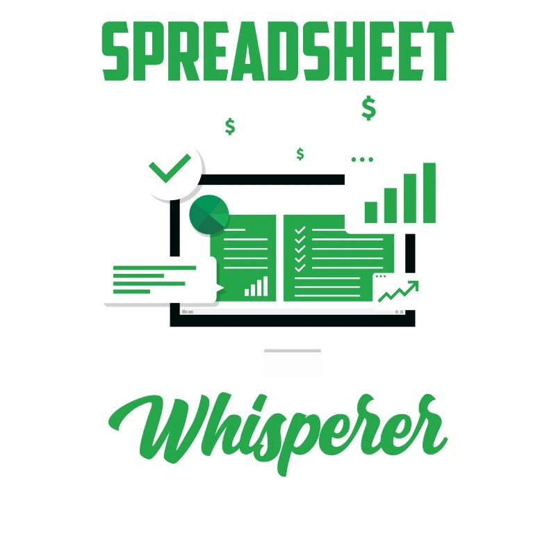 Spreadsheet Flüsterer Tabelle Buchhalter Arbeit