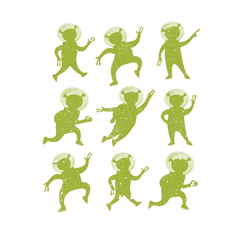 Dancing Aliens Dance Challenge Funny