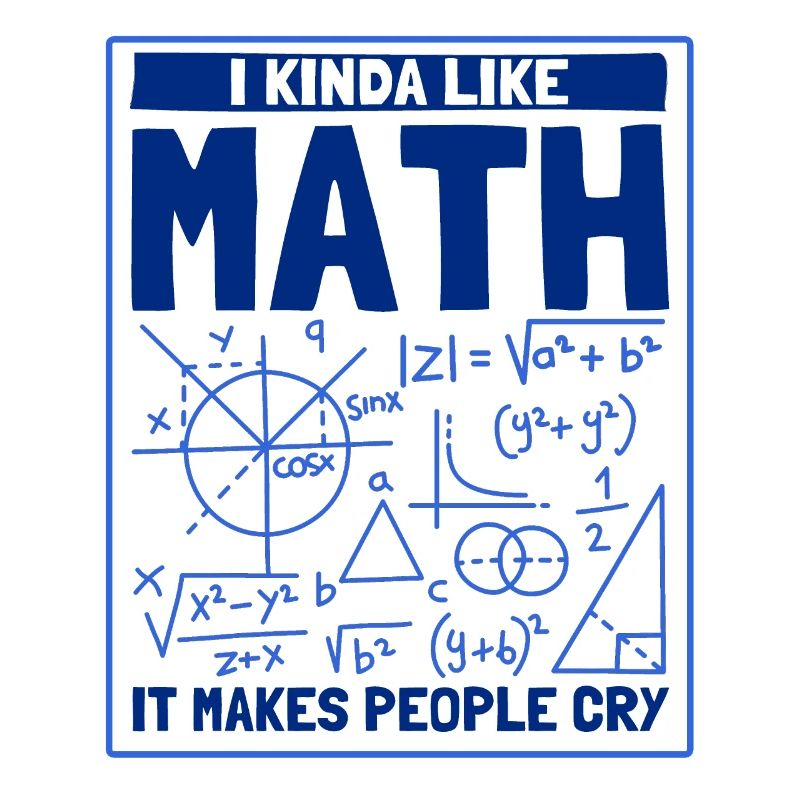 Math Mathématiques Sciences Math Cadeau