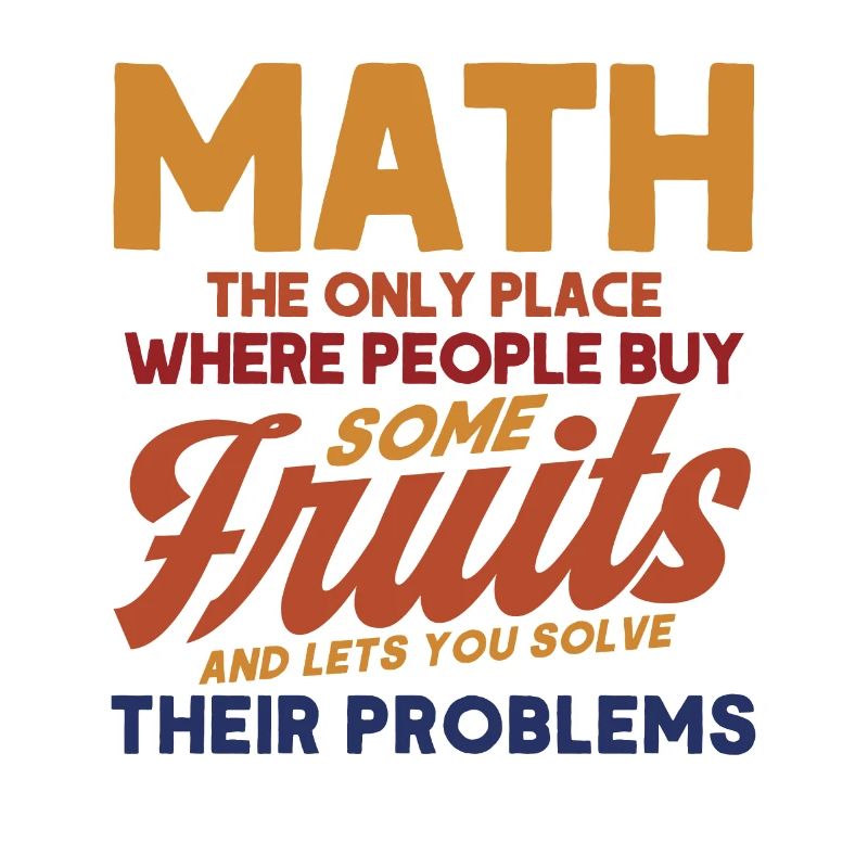 Math Mathématiques Sciences Math Cadeau