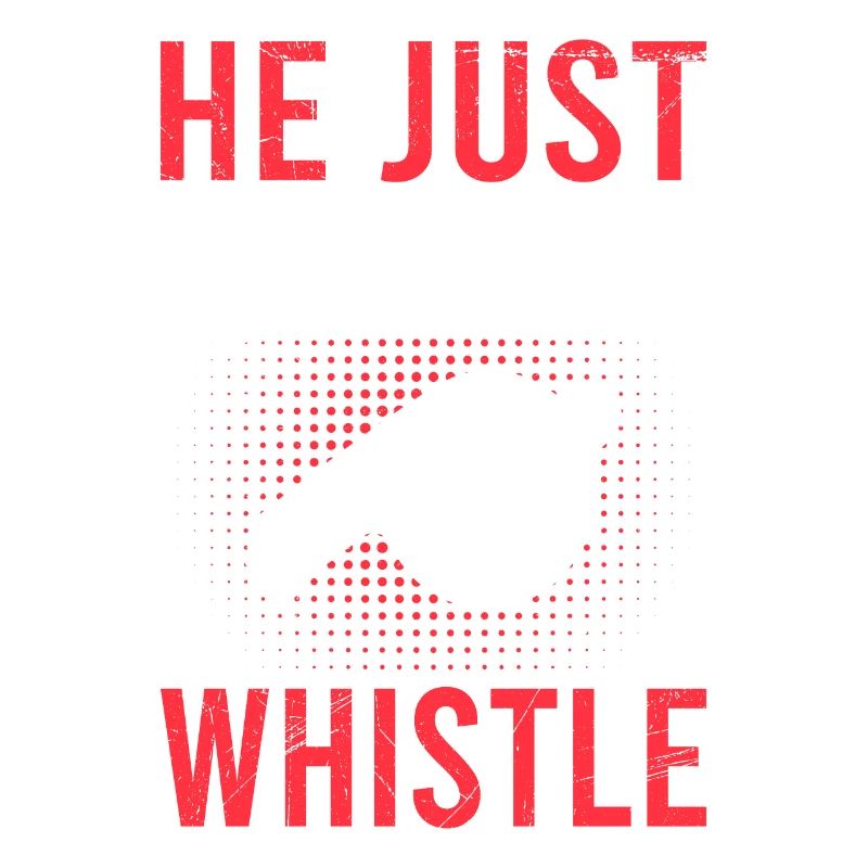 He doesn't do anything he just wants to whistle referee