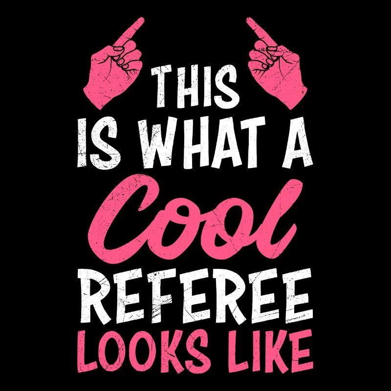 This is what a cool referee looks like