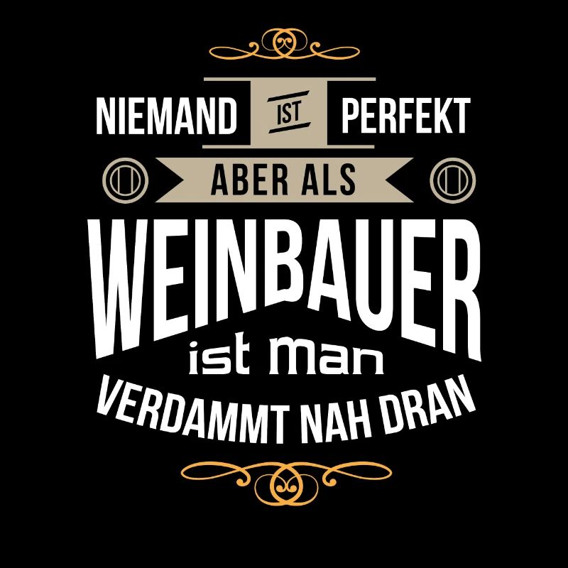 Weinbauer Winzer Winzermeister perfekt