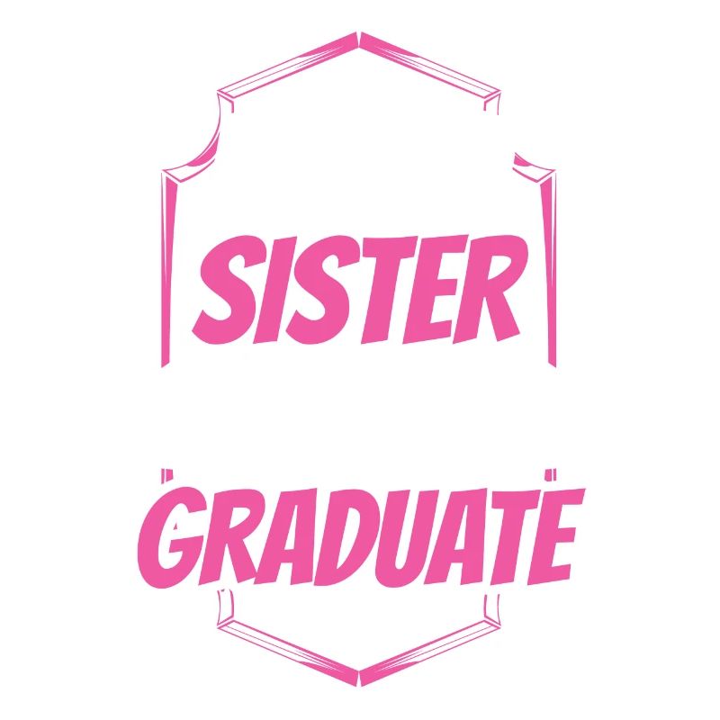 Stolze Schwester Eines Absolventen Absolvent