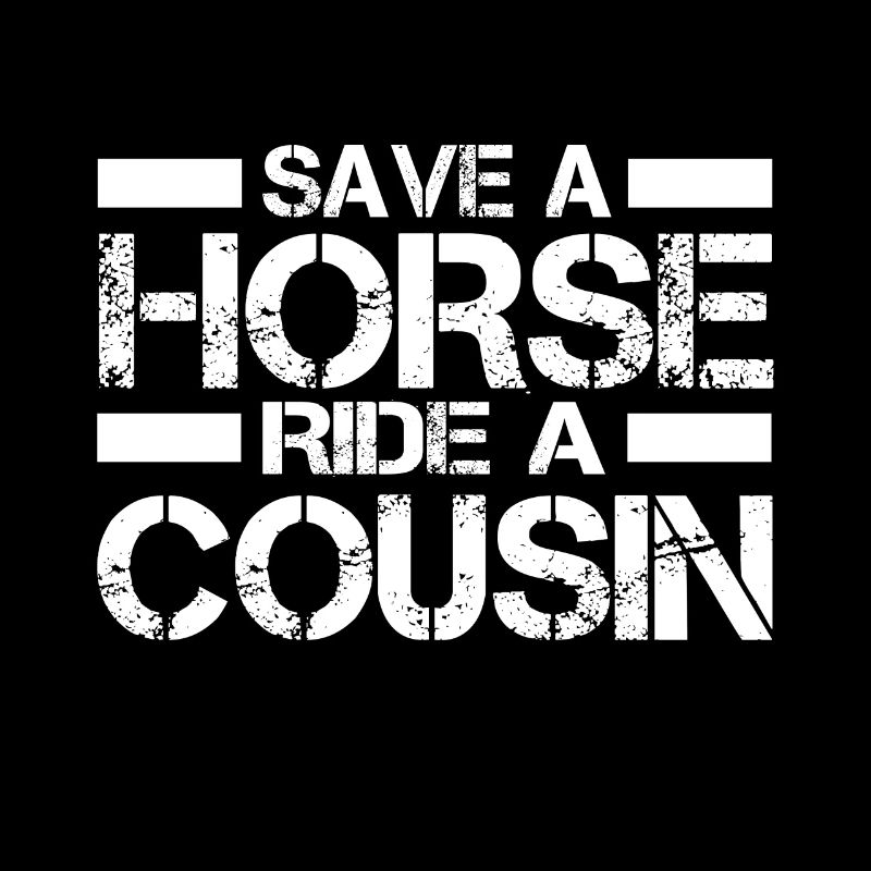 Rette Eine Pferdfahrt Mit Einem Cousin Lustiger