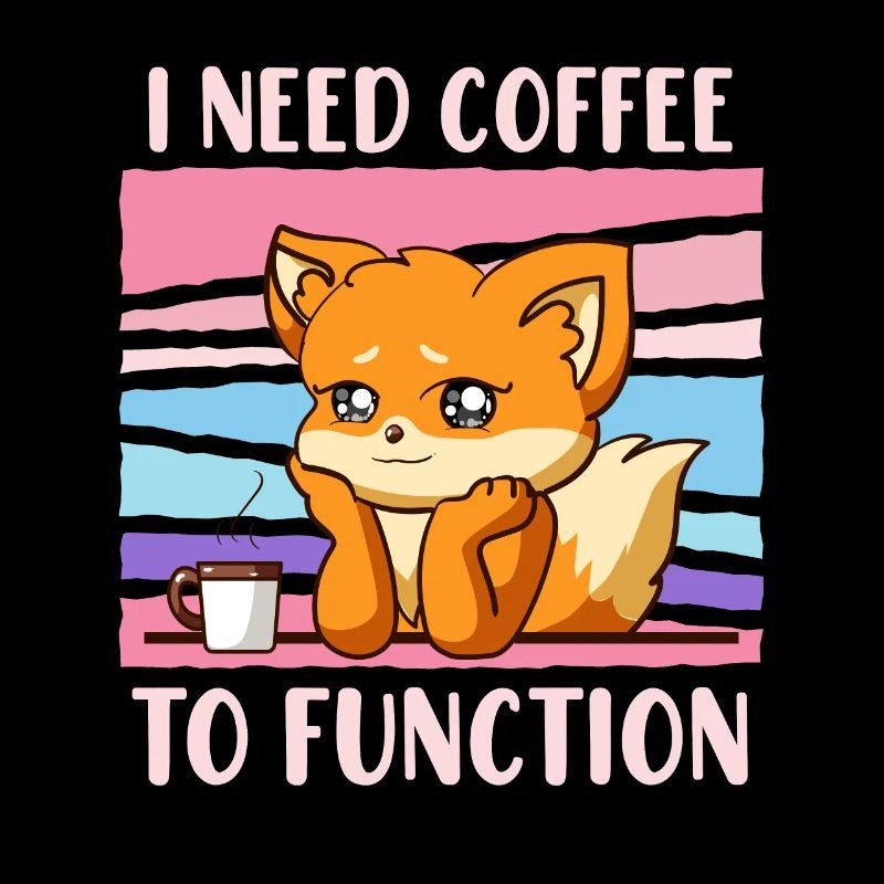 Kaffeetrinker ich brauche Kaffee Damen