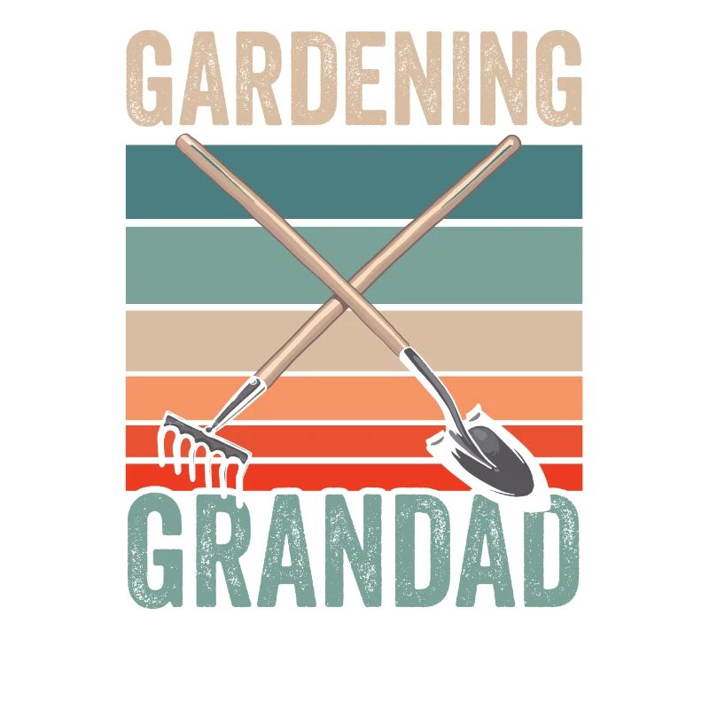 Gartenarbeit Großvater Garten Opa Gärtner