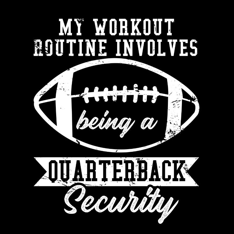 Fußball Quarterbacks Sicherheit Workout Routine