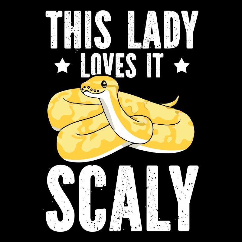 Damen Banana Ball Python Spruch