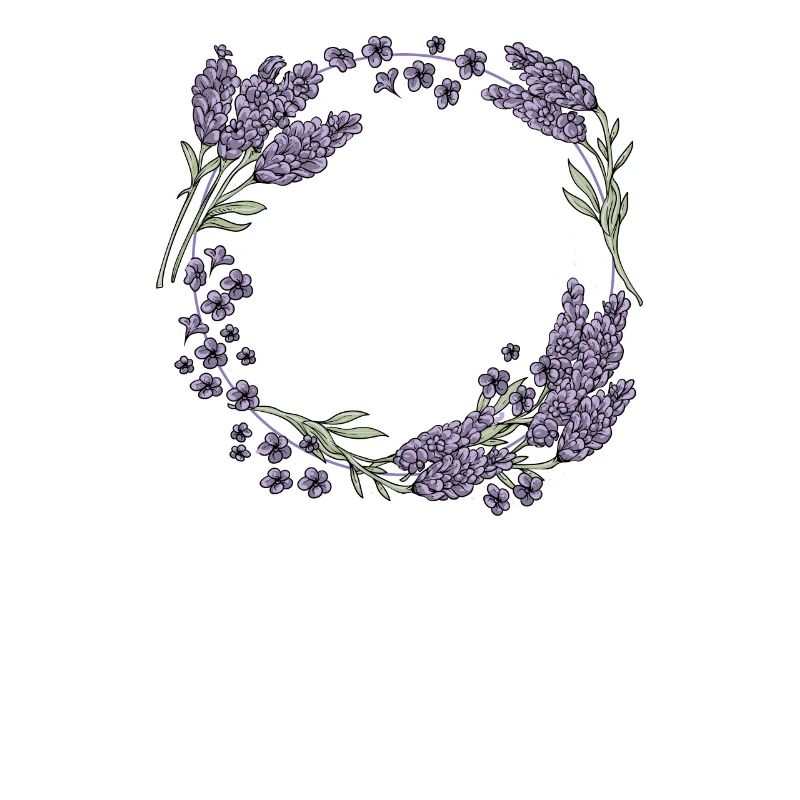 Lavender I Team Bride Fleur Couronne Mariage Boho