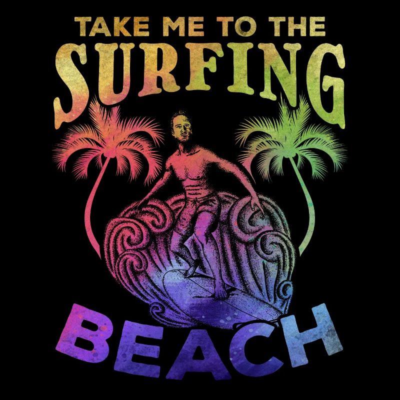 Surfeur m’emmène à la plage de surf