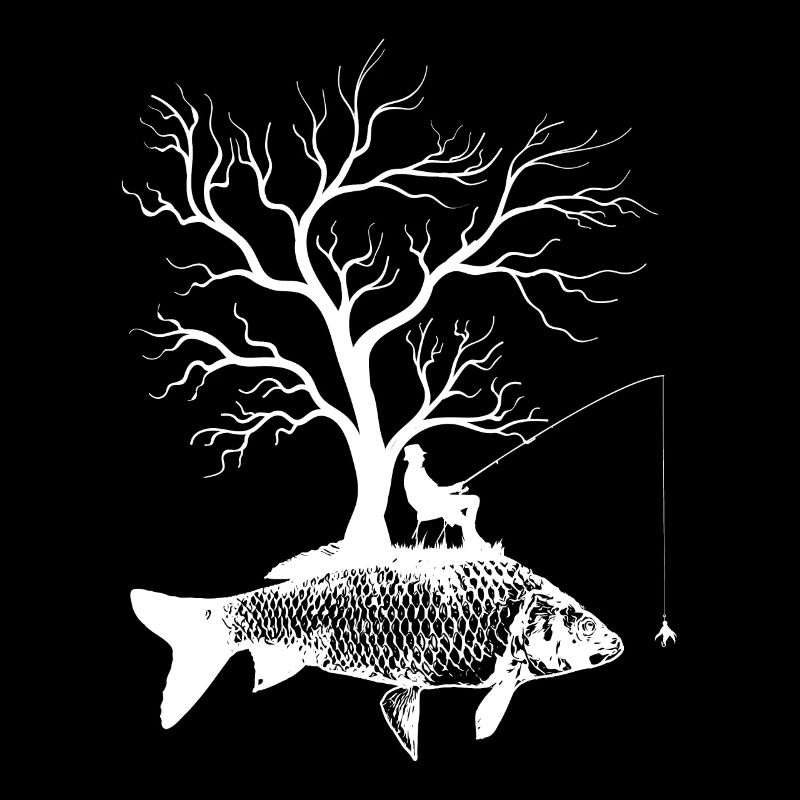 Graphic Tree - Fish Carp