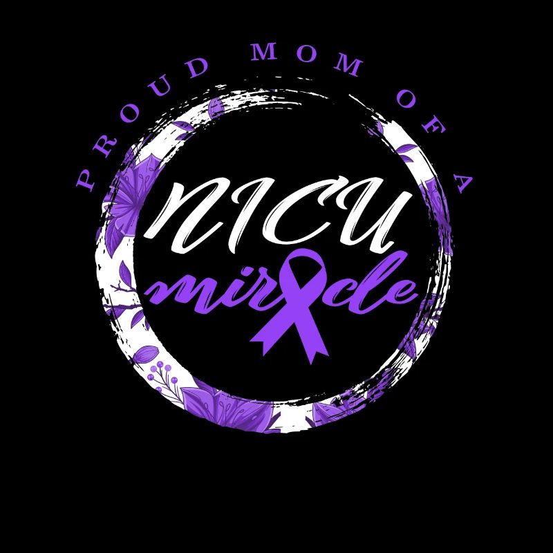 Frühchen-Mama-Shirt, stolze Mutter eines NICU-Wunders