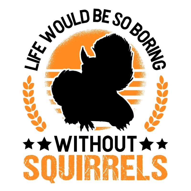 Eichhörnchen Geschenk Squirrel Grauhörnchen