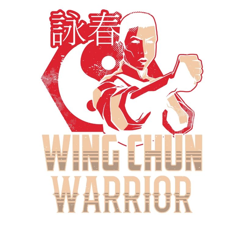 Wing Chun Krieger Trainer Kampfsport Kampfkunst
