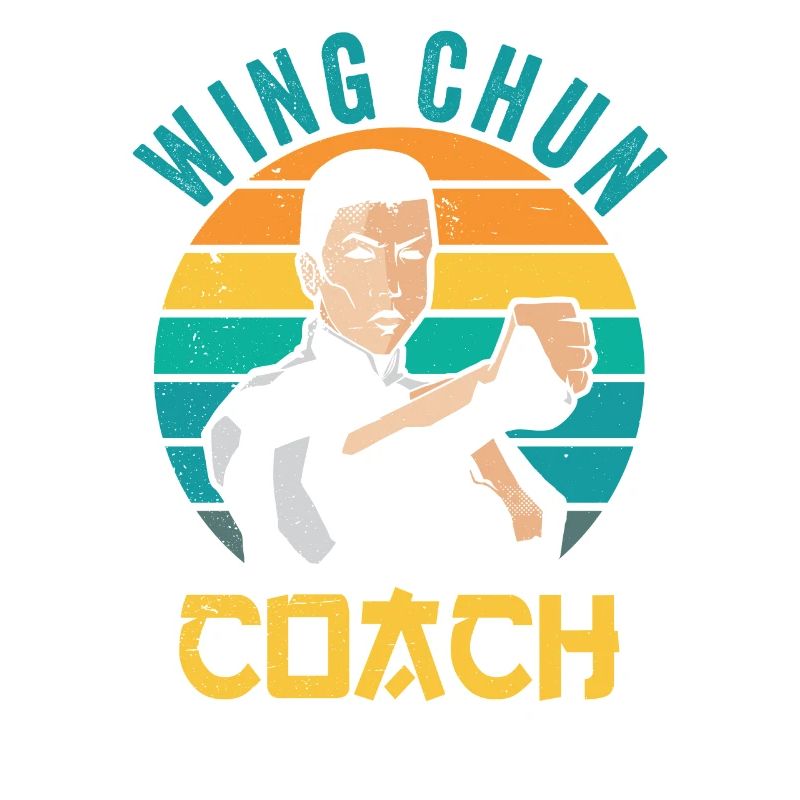 Wing Chun Trainer Kampfkunst Kampfsport Training