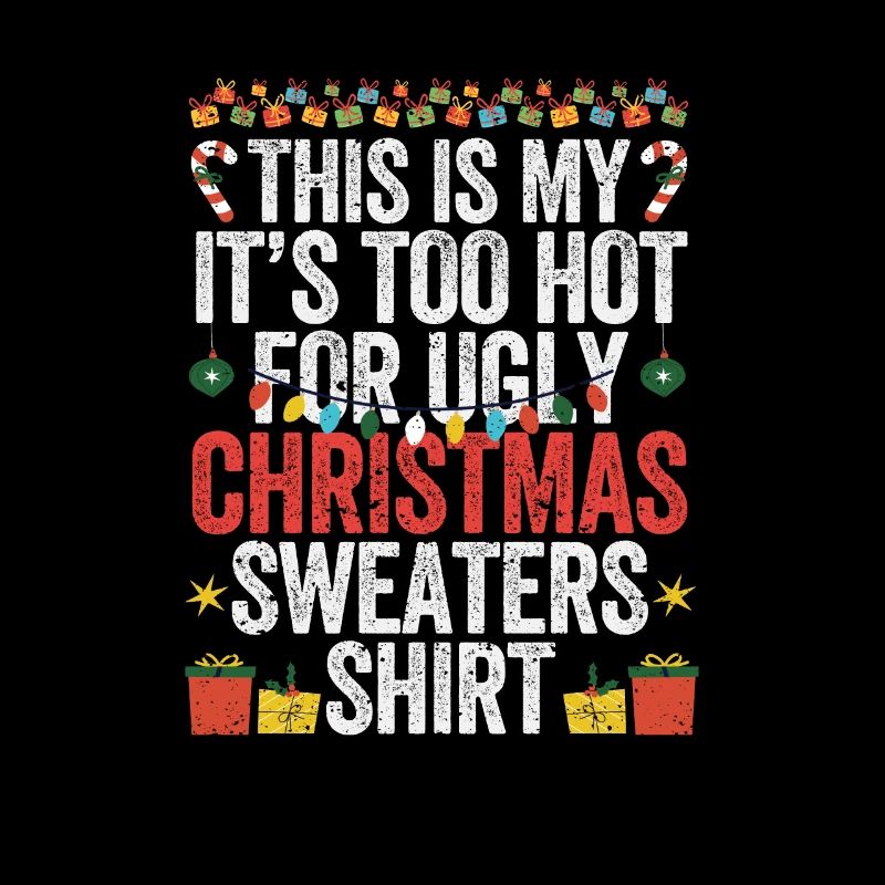 Pyjama C’est mon C’est trop chaud pour moche