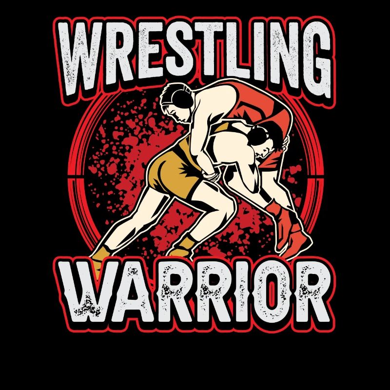 Wrestling Krieger Ringkampf Ringen Ringer