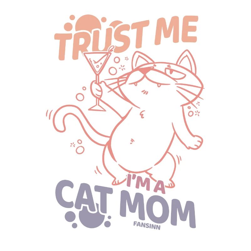 meilleur chat maman chat dame propriétaire de chat Geschen