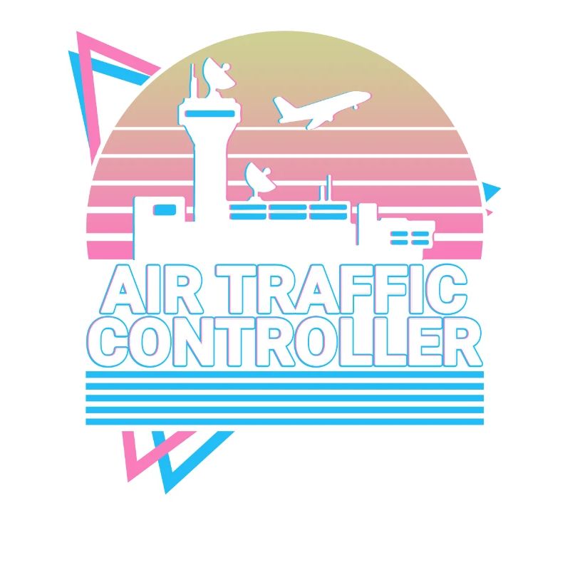 Air Traffic Controller ATC Flight Control Retro