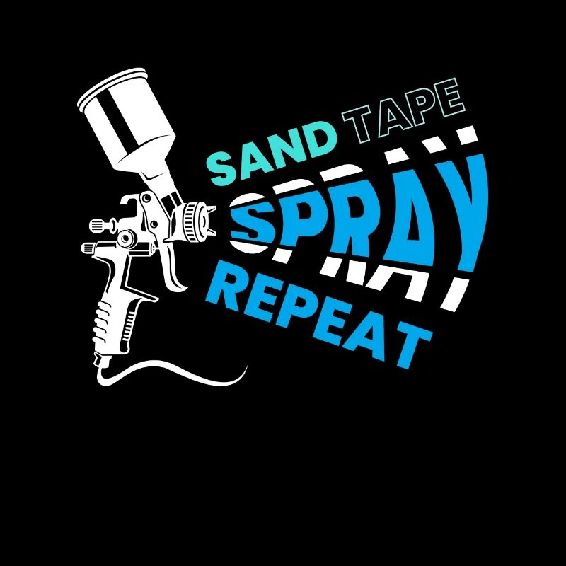 Ruban de sable Spray Repeat Painter