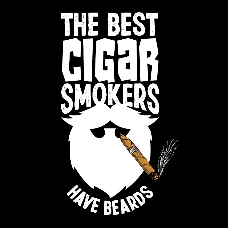 Zigarre Und Bart Zigarrenraucher Geschenk