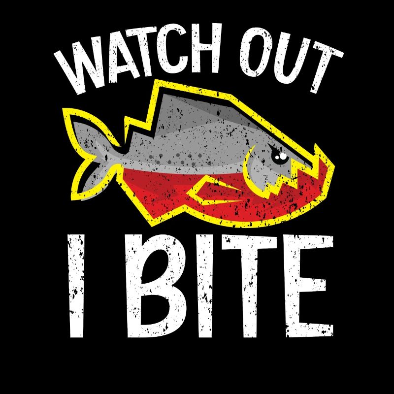 Caution I bite aquarist fish keeping fish P