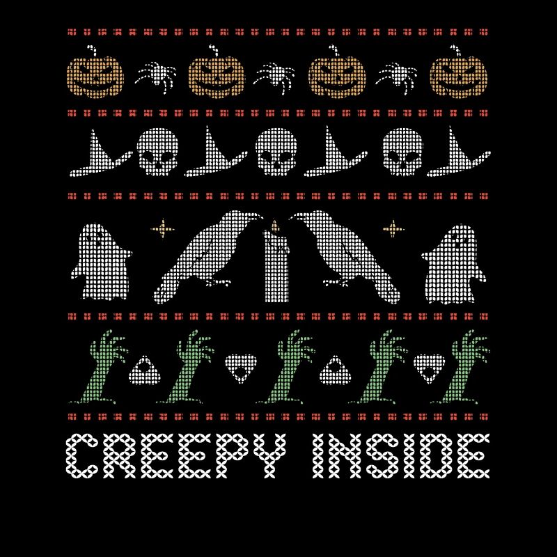 Stitch Pattern Horror Créatures à l’intérieur d’Halloween