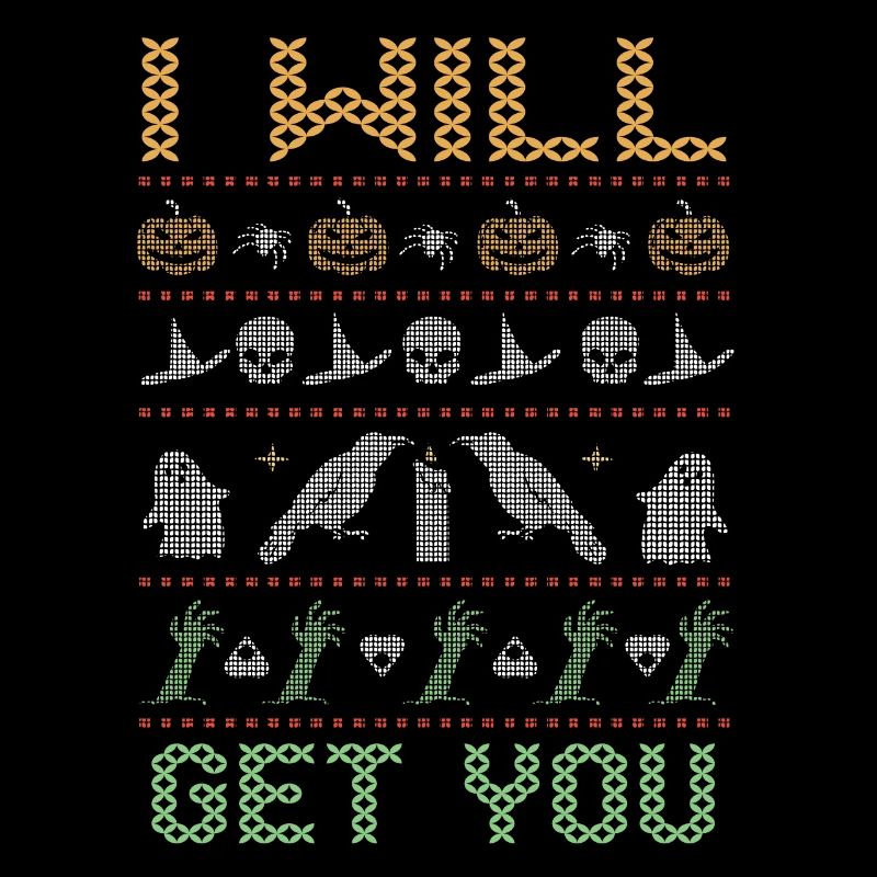 Stitch Pattern Horror Get You Halloween