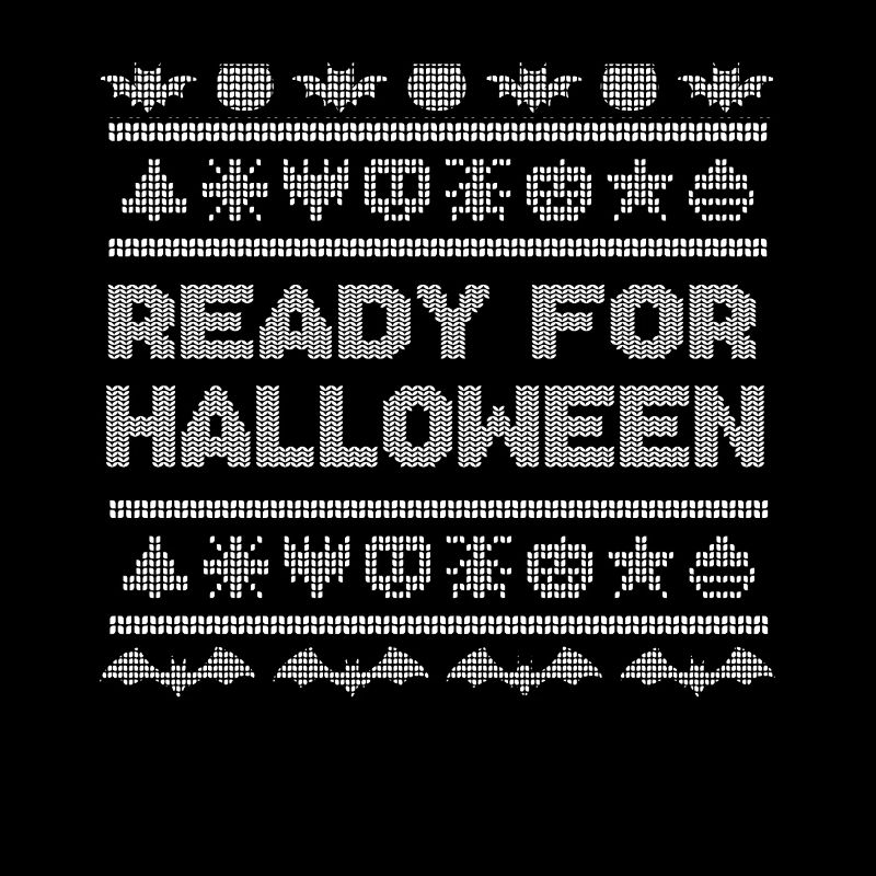 Stitch Pattern Funny Creatures Ready Halloween