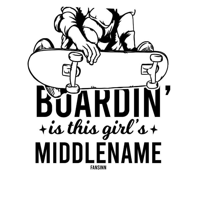 Skateboard Deck Mädchen Ollie