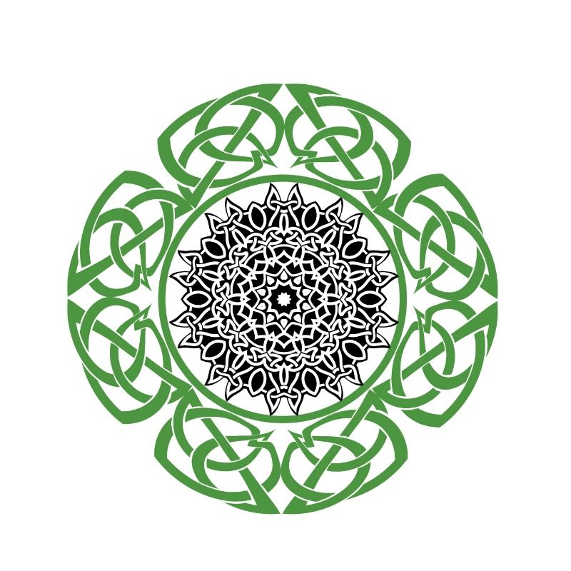 Celtic Ireland Viking Celtic Knot Pattern Tree