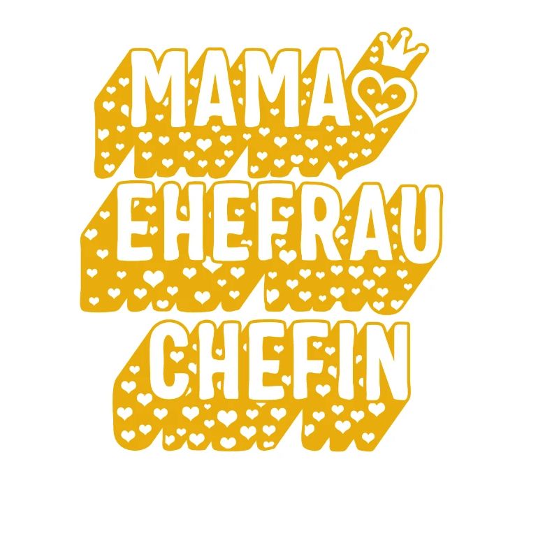 Mama Ehefrau Chefin Shirt, Muttertagsgeschenk