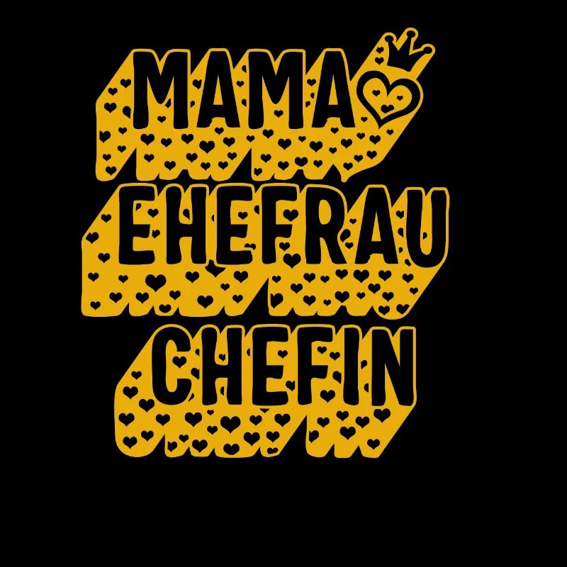 Mama Ehefrau Chefin Shirt, Muttertagsgeschenk